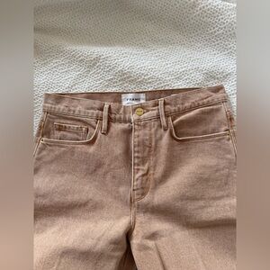 NWOT Frame Le Sylvie High-Rise Crop Straight Jeans